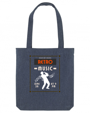 Retro Music Midnight Blue