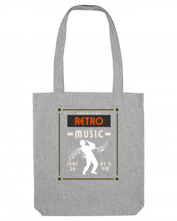 Retro Music Heather Grey