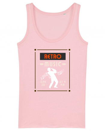 Retro Music Cotton Pink