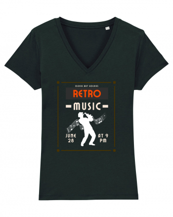 Retro Music Black