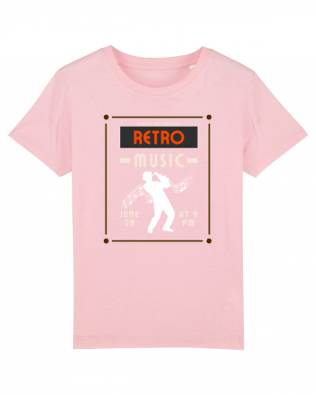 Retro Music Cotton Pink