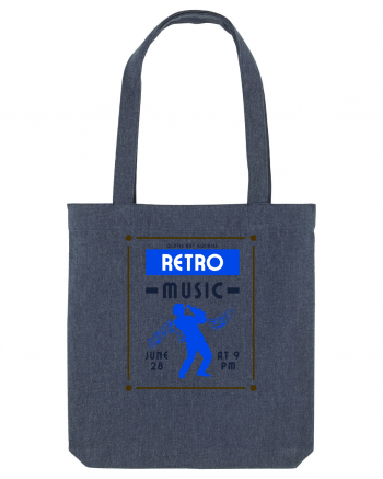 Retro Music Midnight Blue