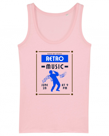 Retro Music Cotton Pink