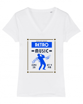 Retro Music White