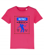 Retro Music Tricou mânecă scurtă  Copii Mini Creator