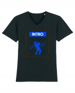 Retro Music Tricou mânecă scurtă guler V Bărbat Presenter