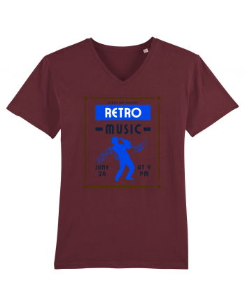 Retro Music Burgundy