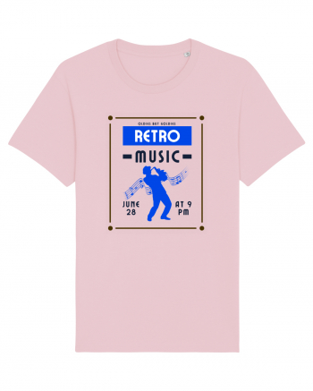 Retro Music Cotton Pink