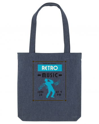 Retro Music Midnight Blue