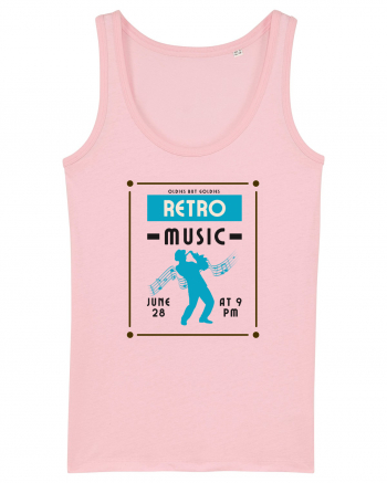 Retro Music Cotton Pink