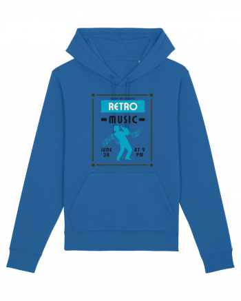 Retro Music Royal Blue