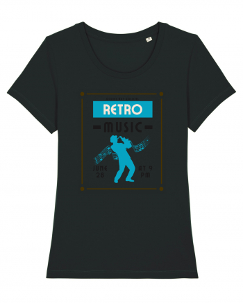 Retro Music Black