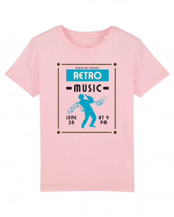 Retro Music Cotton Pink