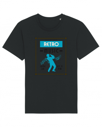 Retro Music Black
