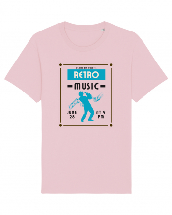 Retro Music Cotton Pink