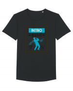 Retro Music Tricou mânecă scurtă guler larg Bărbat Skater