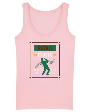 Retro Music Cotton Pink