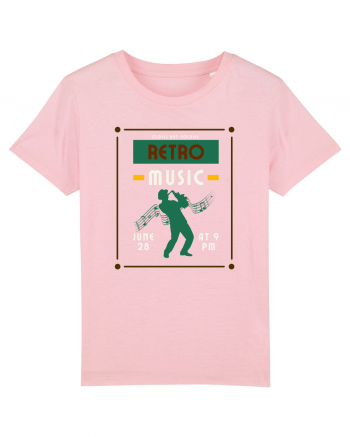 Retro Music Cotton Pink