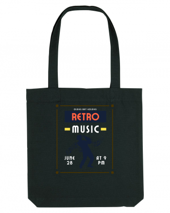 Retro Music Black