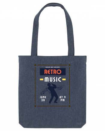 Retro Music Midnight Blue