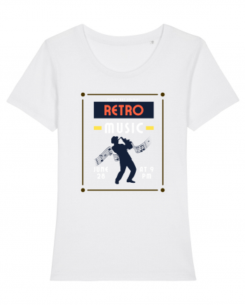 Retro Music White