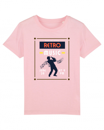 Retro Music Cotton Pink