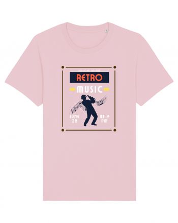 Retro Music Cotton Pink