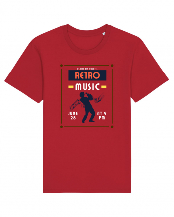 Retro Music Red