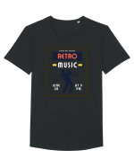 Retro Music Tricou mânecă scurtă guler larg Bărbat Skater