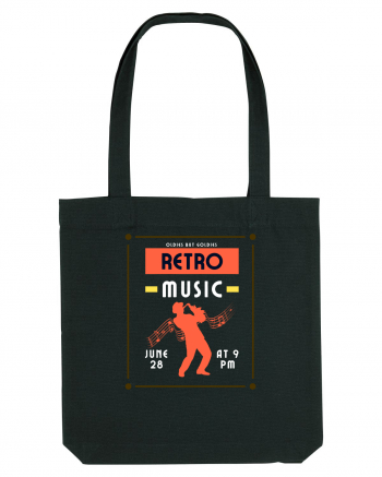 Retro Music Black