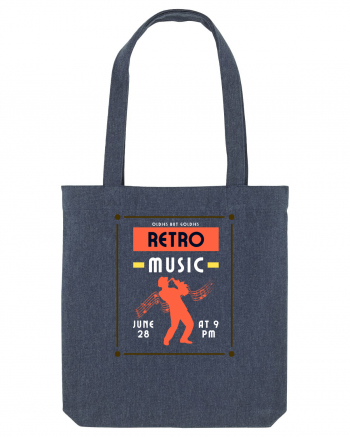 Retro Music Midnight Blue