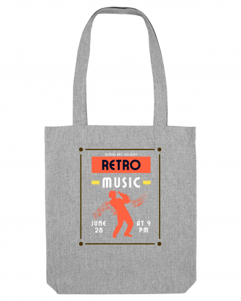 Retro Music Heather Grey