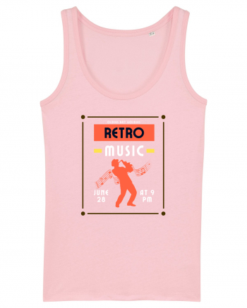 Retro Music Cotton Pink