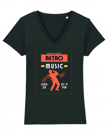 Retro Music Black