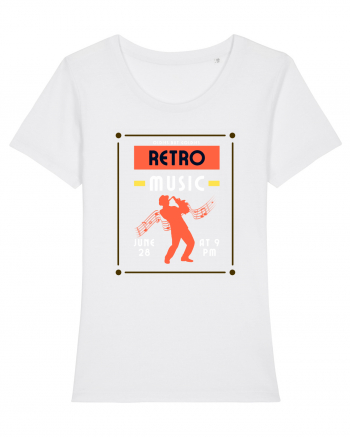 Retro Music White