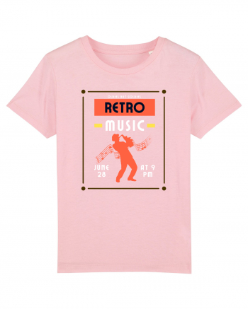 Retro Music Cotton Pink