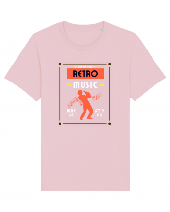 Retro Music Cotton Pink