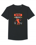 Retro Music Tricou mânecă scurtă guler larg Bărbat Skater