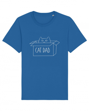 Cat Dad Royal Blue