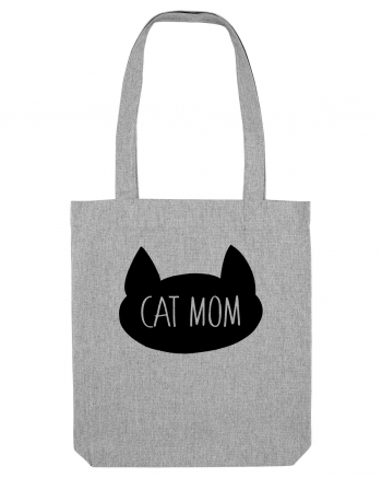 Cat Mom Heather Grey