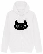 Cat Mom Hanorac cu fermoar Unisex Connector