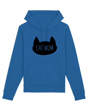 Cat Mom Royal Blue