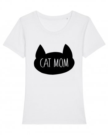 Cat Mom White