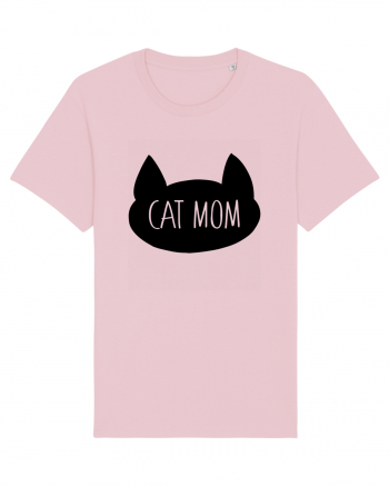 Cat Mom Cotton Pink