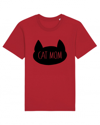 Cat Mom Red