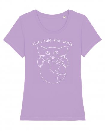 Cats Rule the World Lavender Dawn