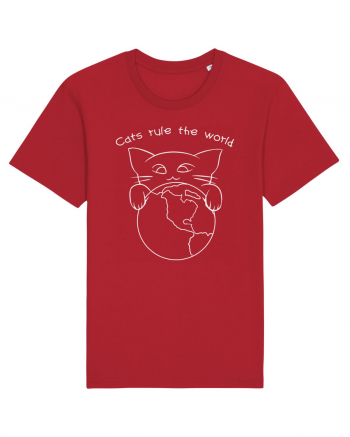 Cats Rule the World Red