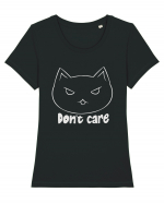 Don't Care Tricou mânecă scurtă guler larg fitted Damă Expresser