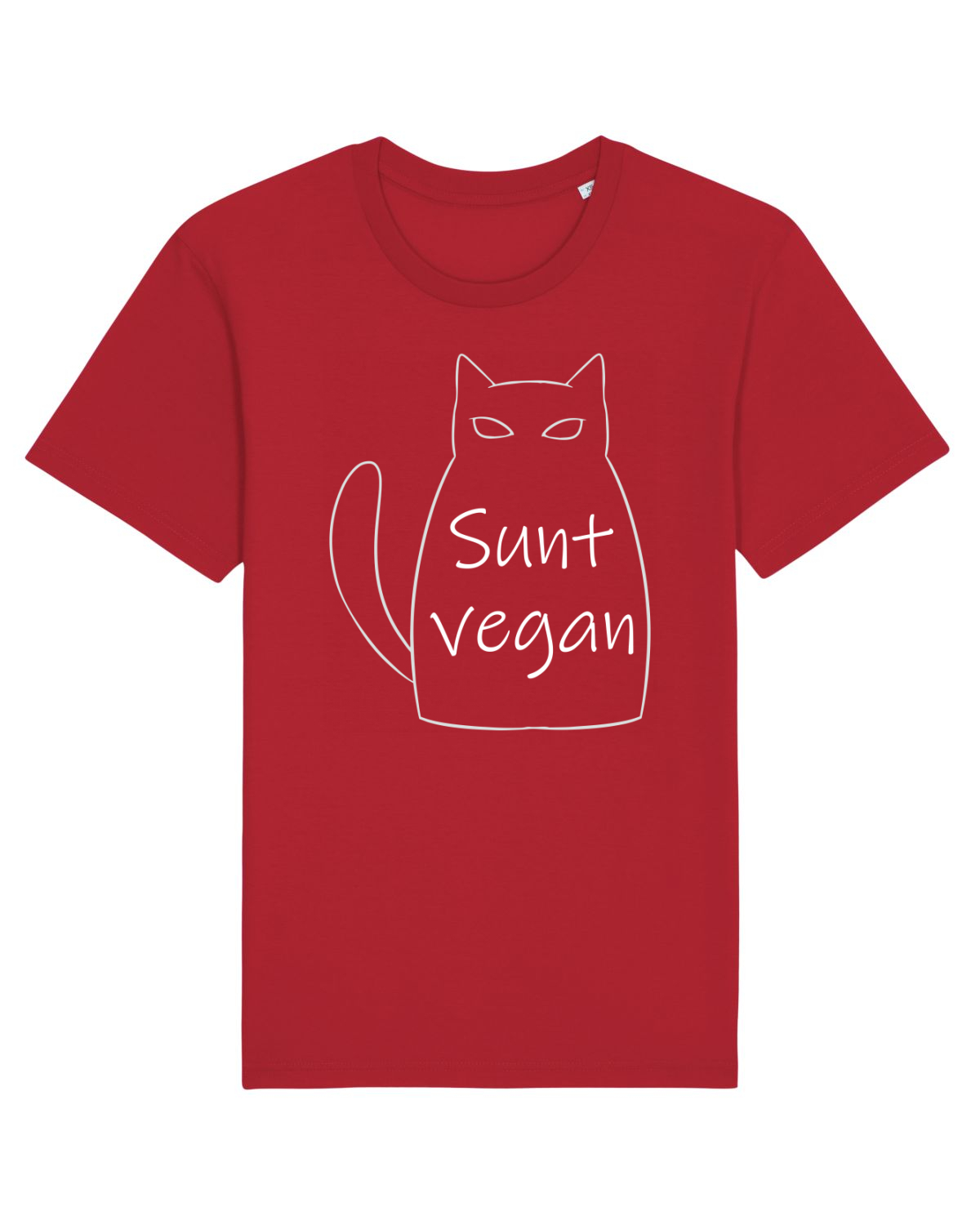 Tricou mânecă scurtă Unisex Rocker Red