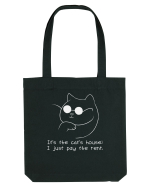 It's the Cats House Sacoșă textilă